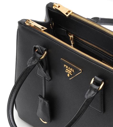 prada saffiano cuir black|Prada saffiano shoulder bag black.